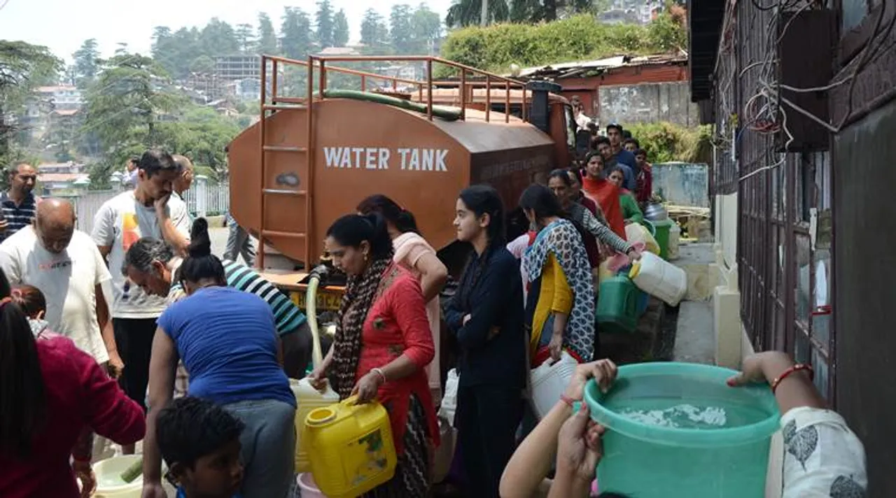 water crisis leads shimla citizen to immolate self