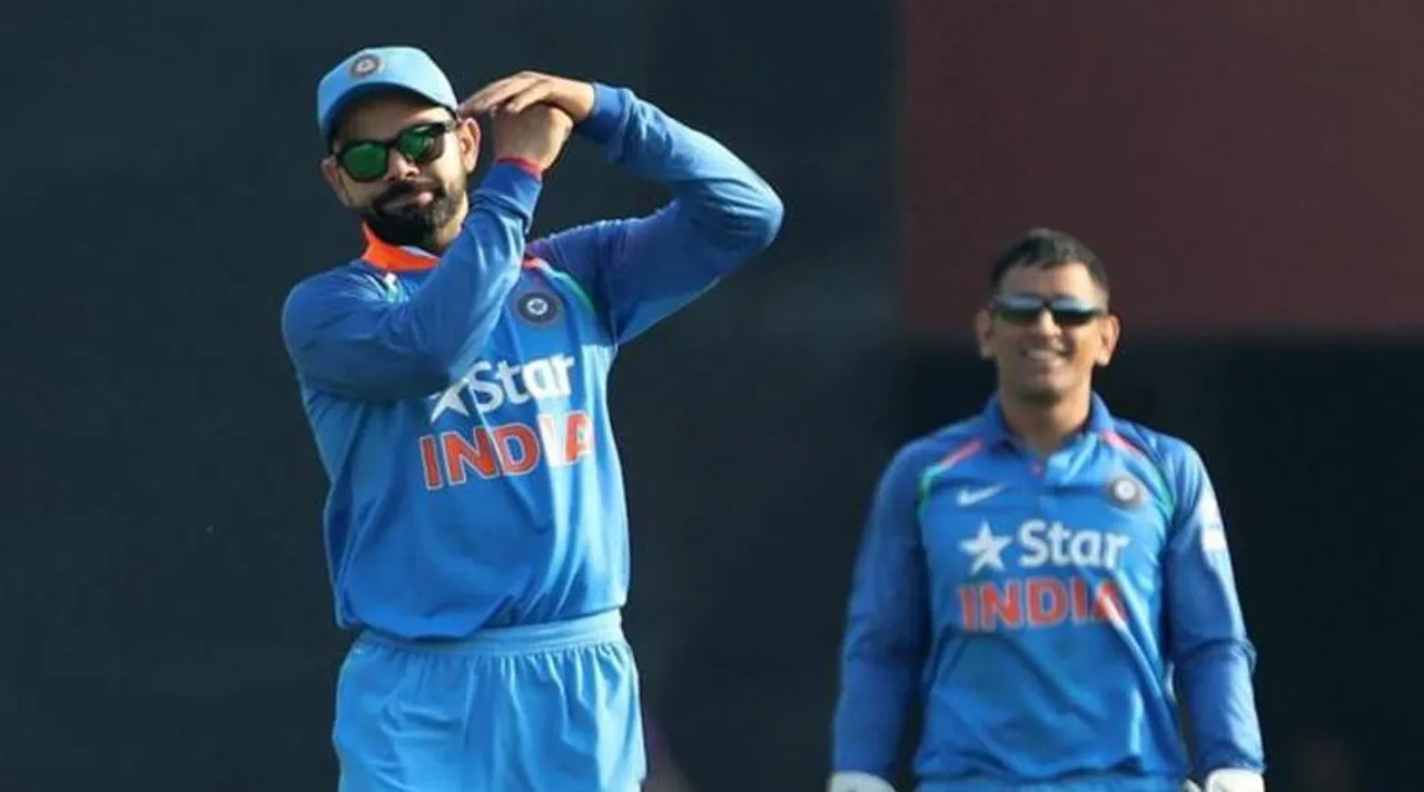 Dhoni and Kohli