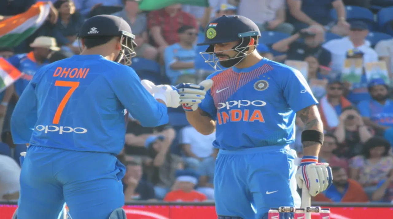 Dhoni and Kohli