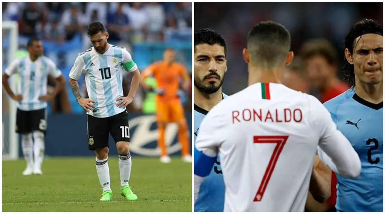 Ronaldo and Messi
