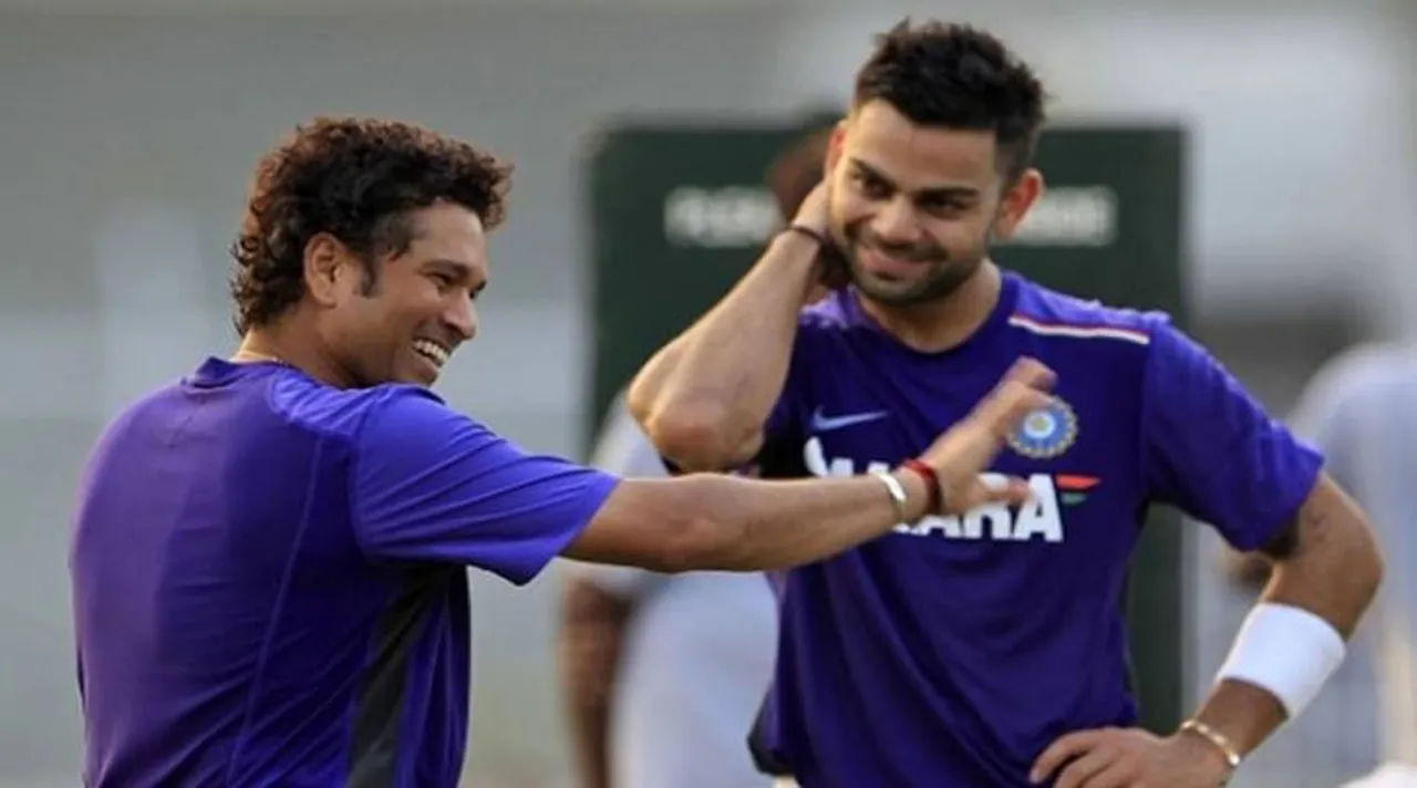 Kohli and Sachin