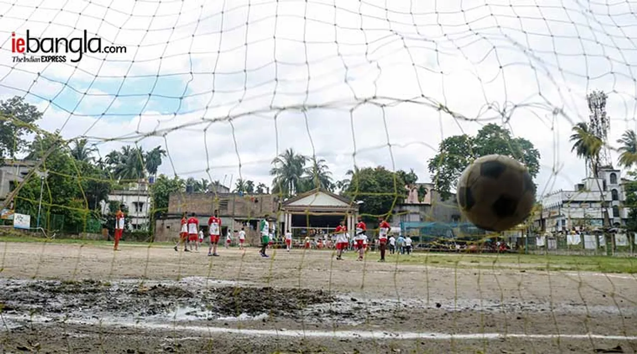 mss football match at Barasat Express Photo Shashi Ghosh