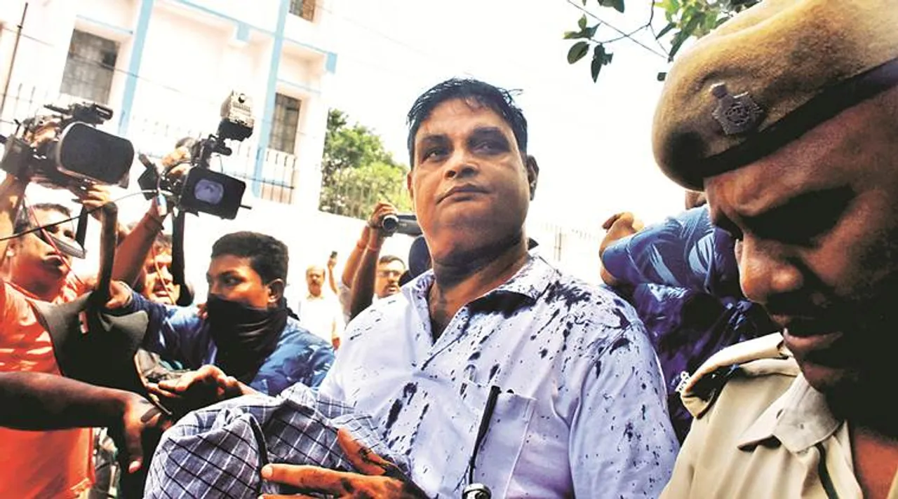 main accused brajesh thakur being taken to special court