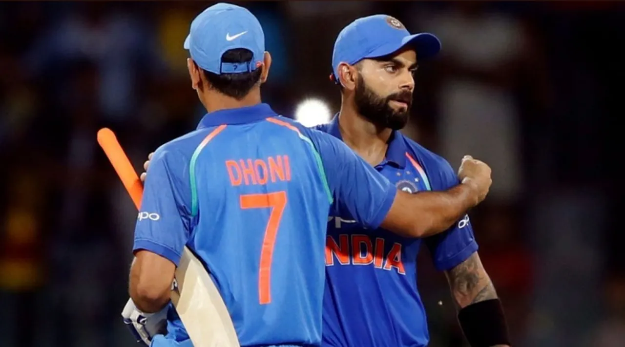 Dhoni and Kohli
