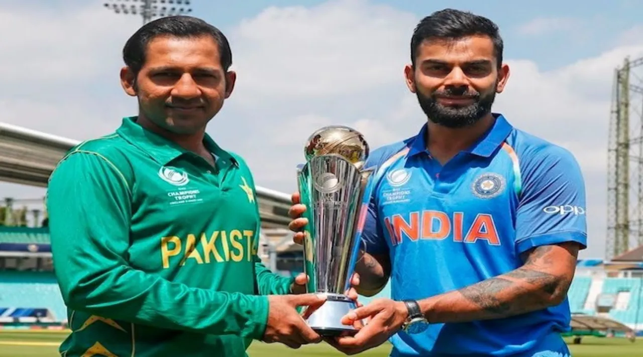 Sarfraz Ahmed and Virat Kohli