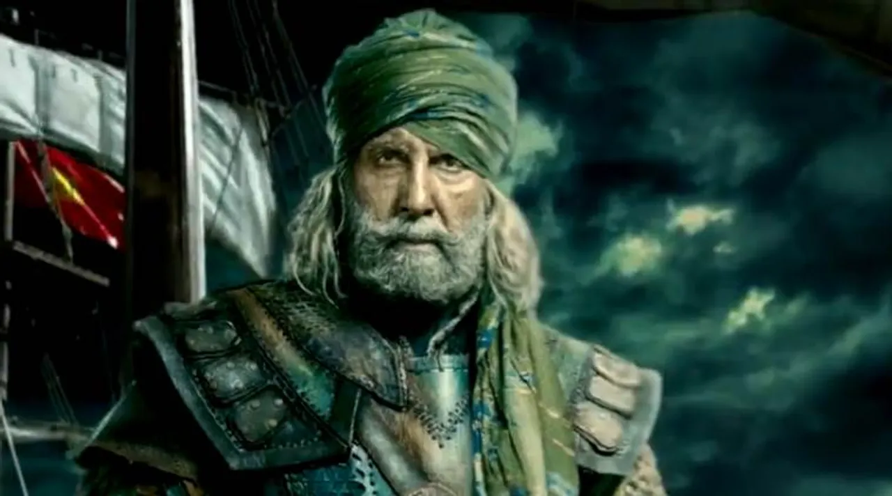Amitabh Bachchan plays Khudabaksh in Thugs of Hindostan.