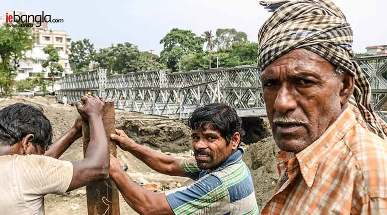 ভেঙে পড়া ইতিহাসের পাশে মাঝেরহাটের ভবিষ্যতের বেলি ব্রিজ, দেখুন ফটো গ্যালারি