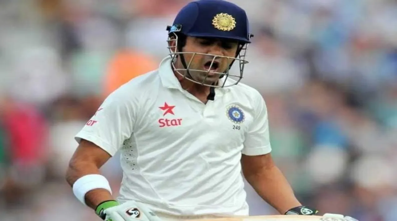 Frustated Gautam Gambhir