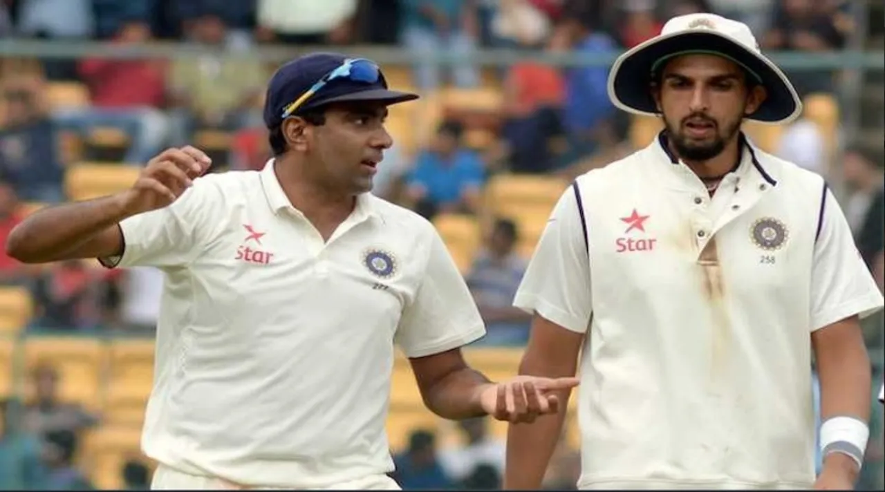 Ishant Sharma and R Ashwin