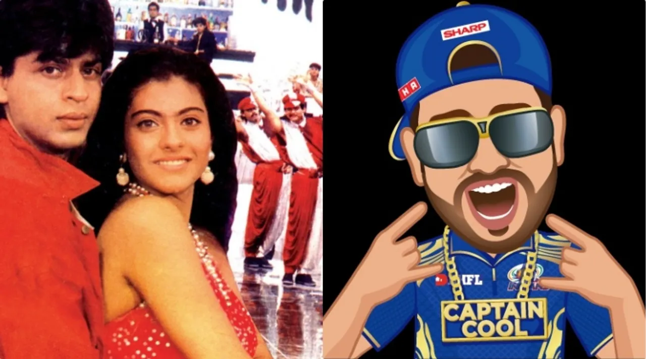 Rohit Sharma and Sharukh Khan