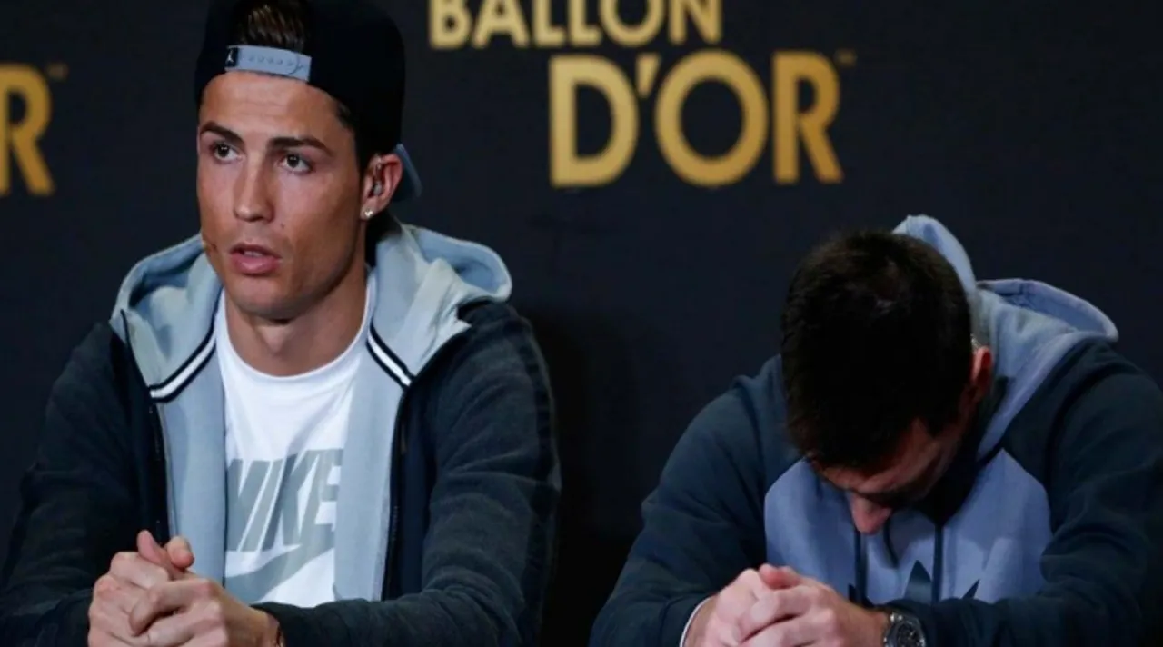 Ronaldo and Messi