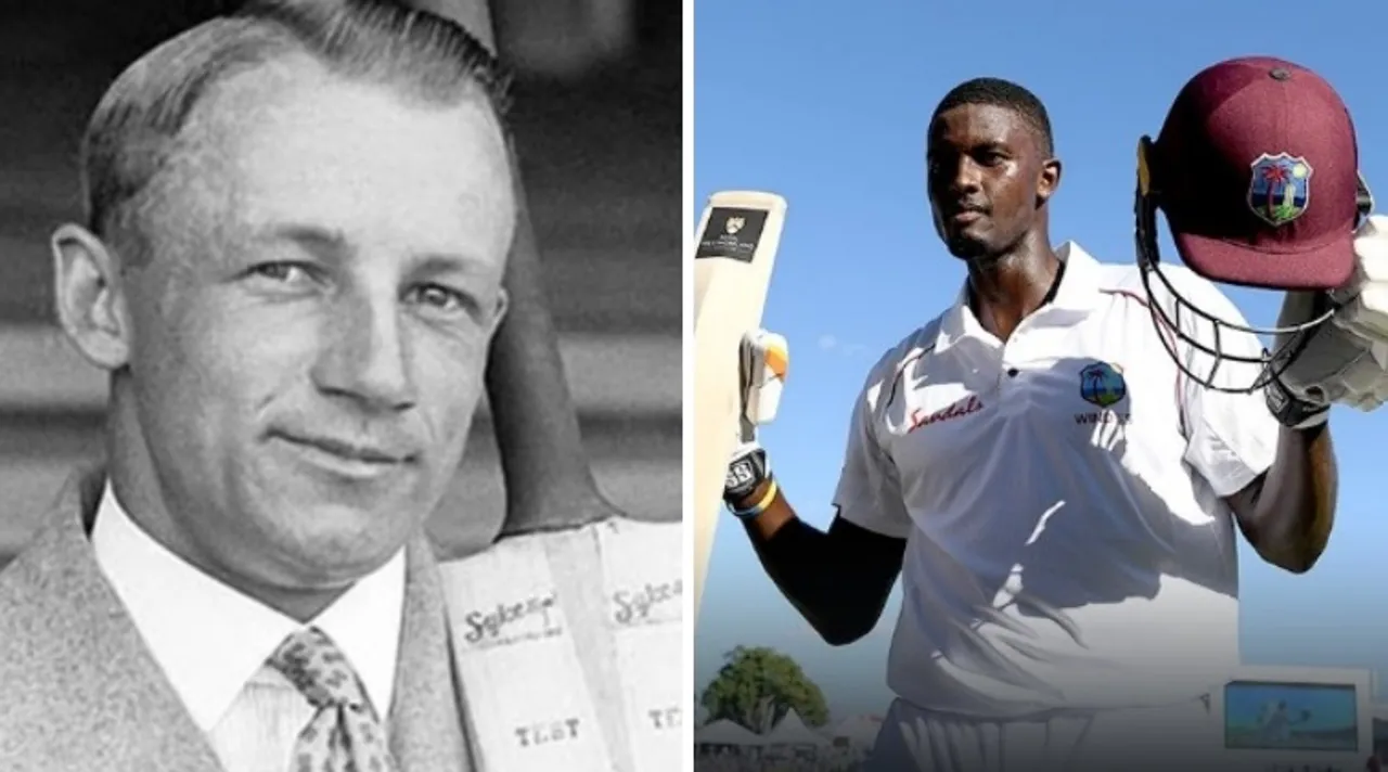 Jason Holder equals Sir Don Bradman