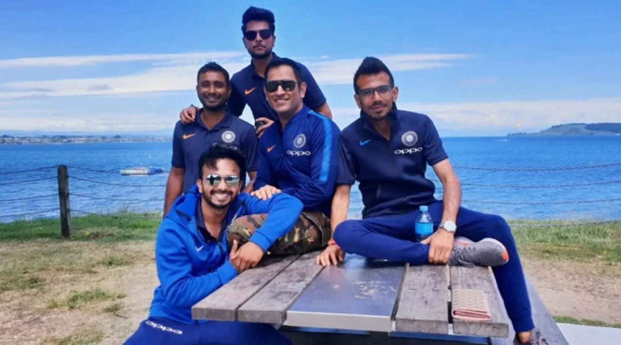 MS Dhoni, Kuldeep Yadav And Others Enjoy Scenic Route To Tauranga