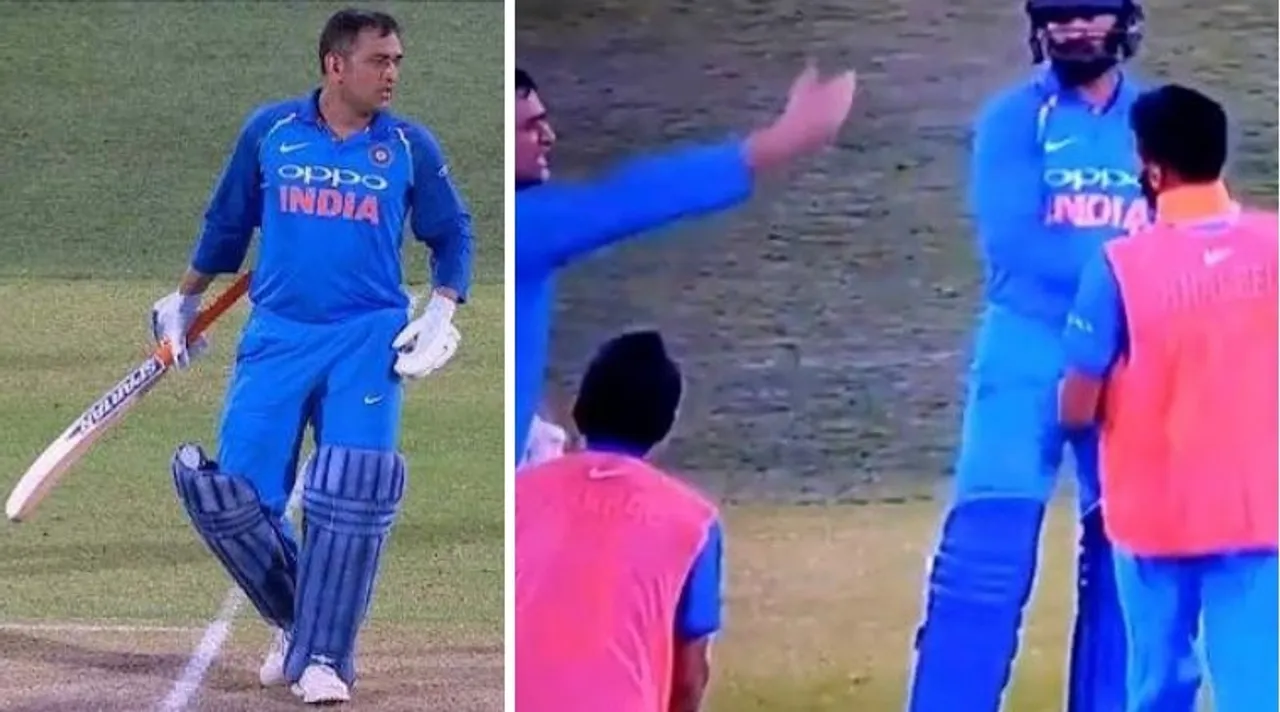 MS Dhoni shouts at Khaleel Ahmed and give short-run controversy