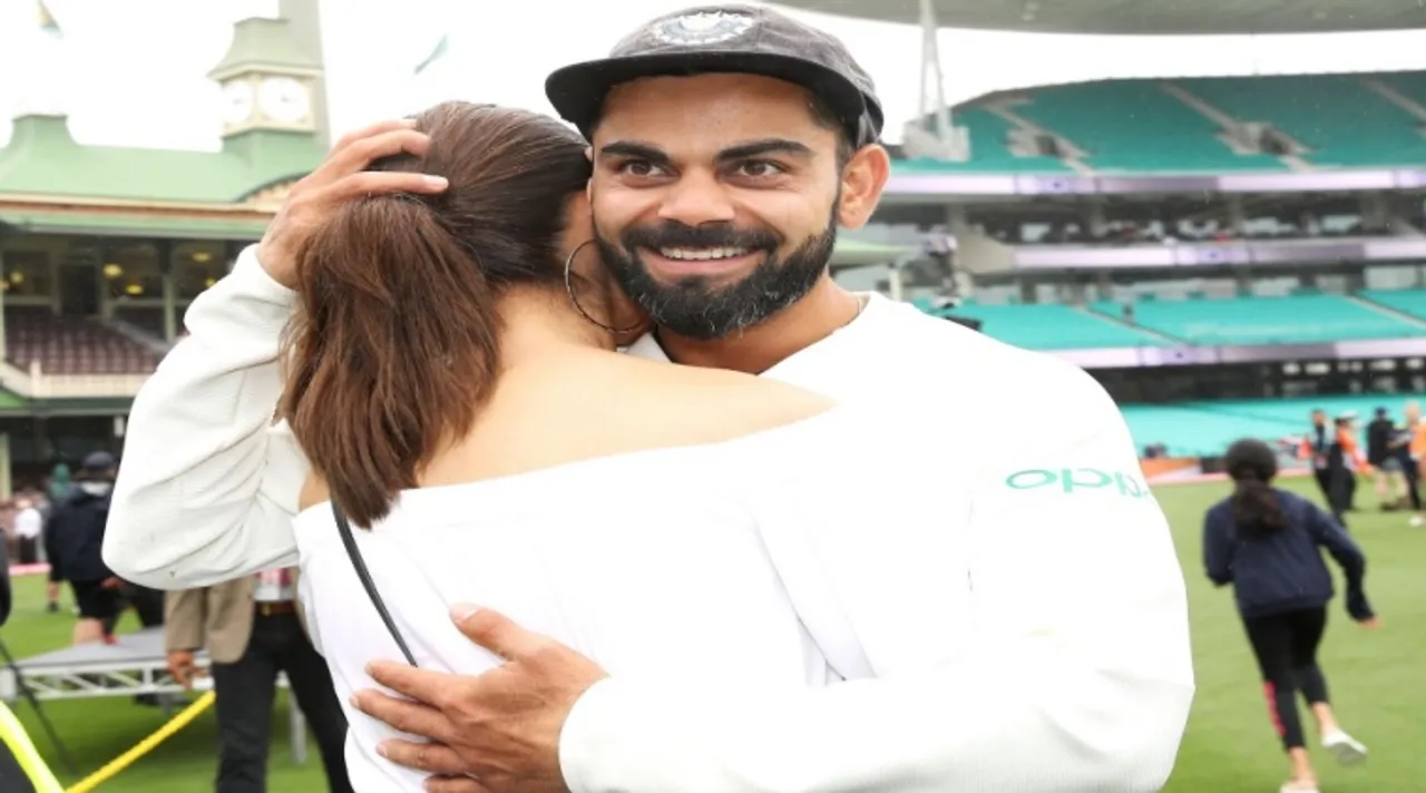 Virat Kohli's 'Victory Walk' With Wife Anushka Sharma At Sydney