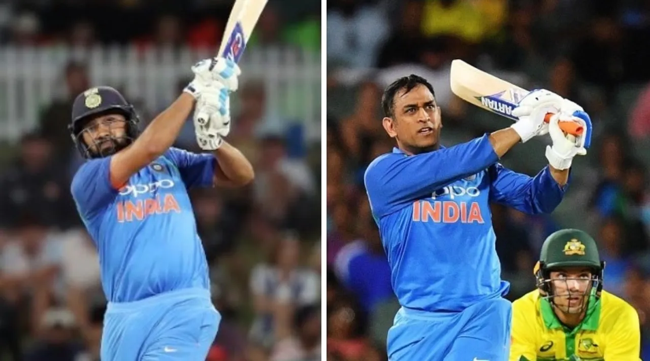 Rohit Sharma Equals MS Dhoni's Stunning Record For India In ODIs