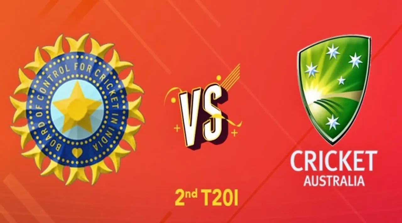 India vs Australia 2nd T20I , India vs Aus 2nd T20I
