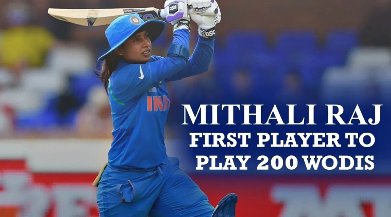 Mithali Raj becomes first woman to play 200 ODIs