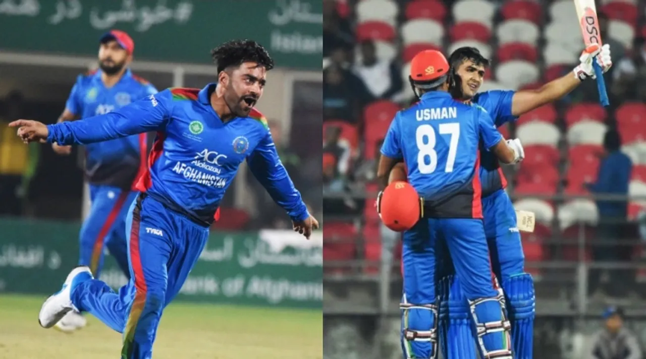 Rashid Khan becomes first spinner to take T20I hat-trick
