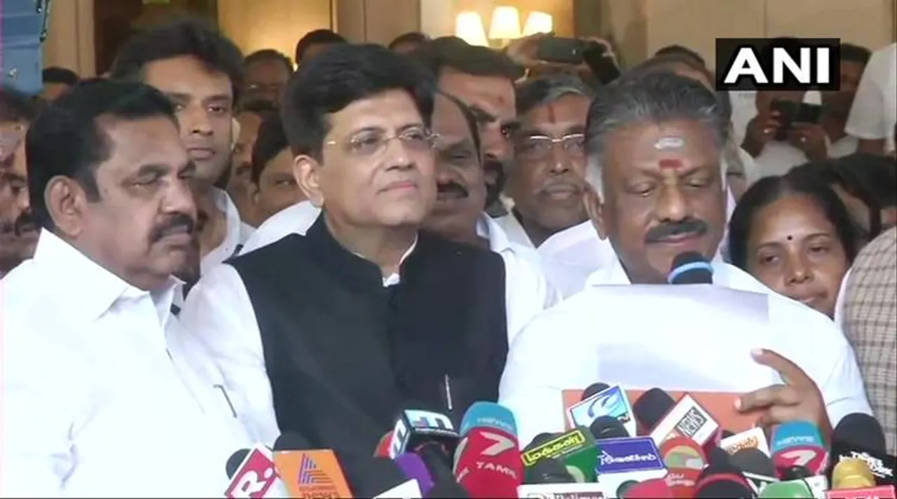 AIADMK-BJP Alliance