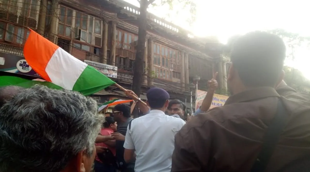 democratic voice attacked but not afraid