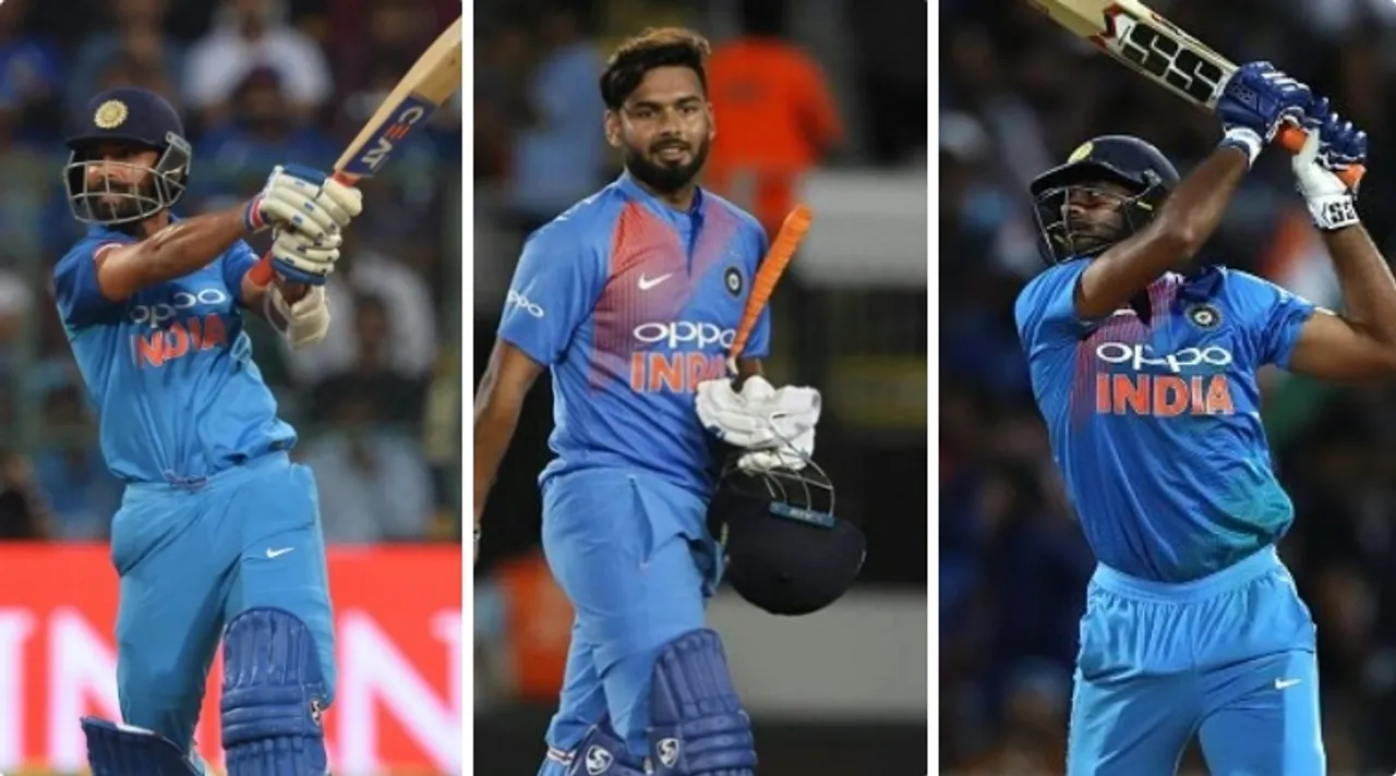 Rishabh Pant, Ajinkya Rahane and Vijay Shankar are all in contention for World Cup spots, says MSK Prasad