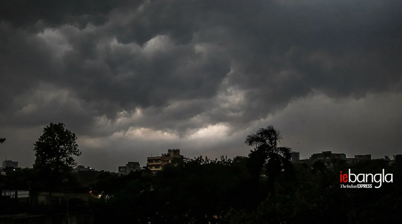 kolkata rain, কলকাতায় বৃষ্টি, কালবৈশাখী