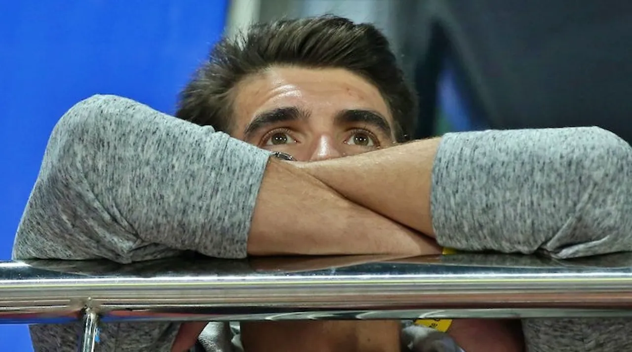 Olympic great Phelps watches DC-CSK game: