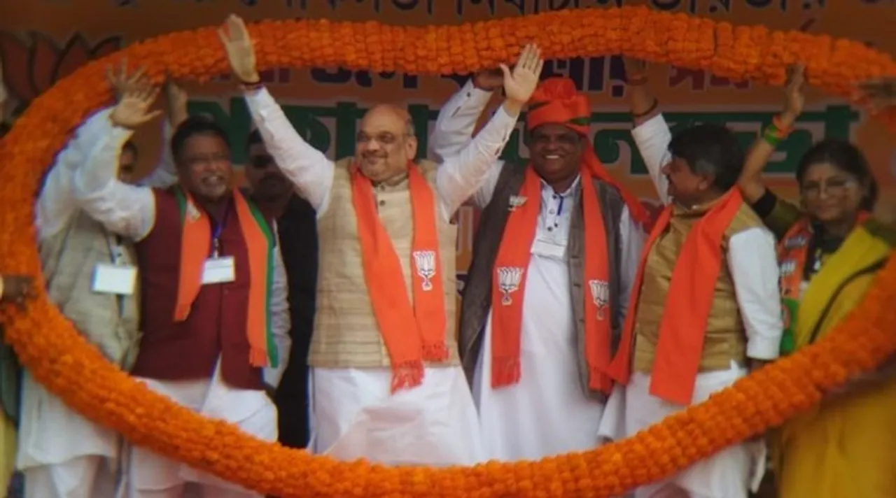 2019 loksabha election, bjp, amit shah, all india bjp president, tmc, mamata banerjee, north dinajpur news, darjeeling news, ২০১৯ লোকসভা নির্বাচন, বিজেপি, অমিত শাহ, বিজেপির সর্বভারতীয় সভাপতি, উত্তরদিনাজপুর সংবাদ, দার্জিলিং সংবাদ,