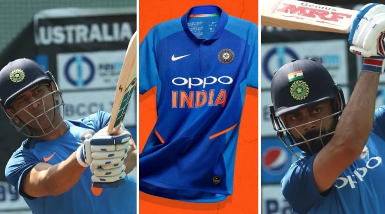Virat Kohli, MS Dhoni reveal why they love new Team India jersey for World Cup 2019
