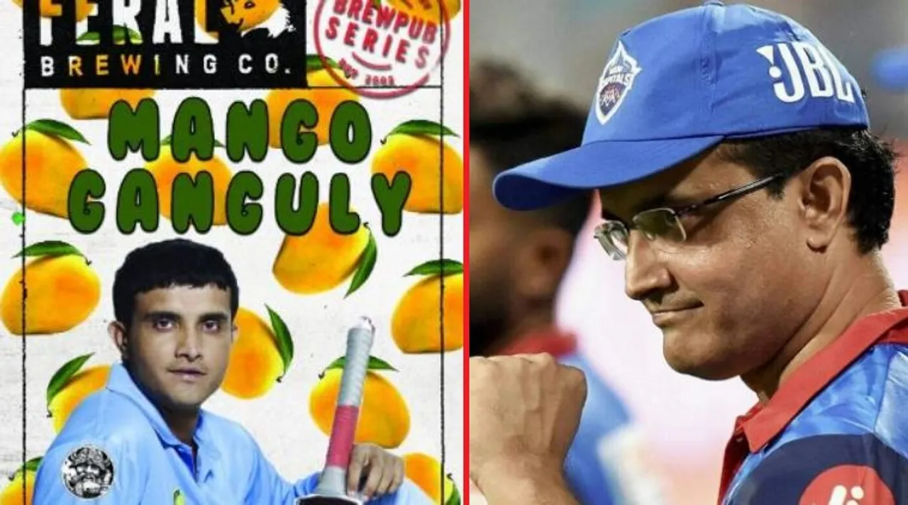 a beer is named after Sourav Ganguly in Australia