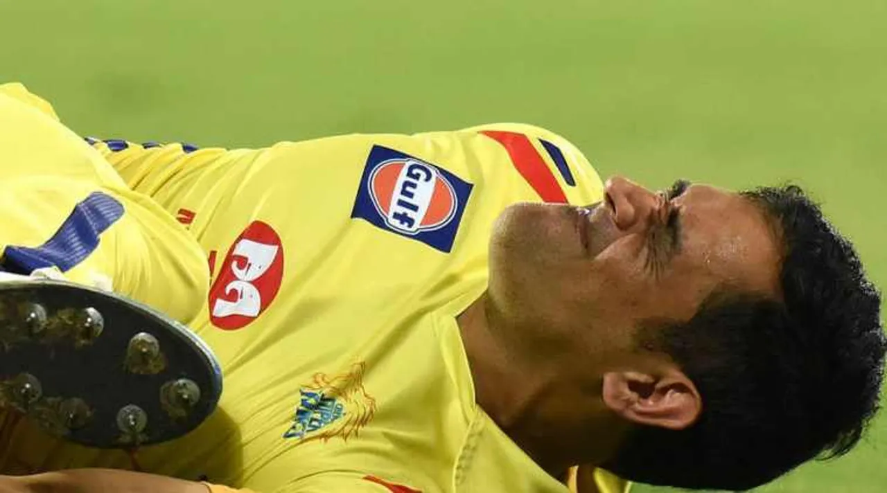 MS Dhoni gives an update about his back injury
