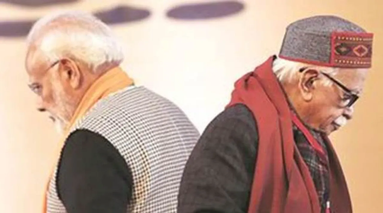l k advani, আডবানি
