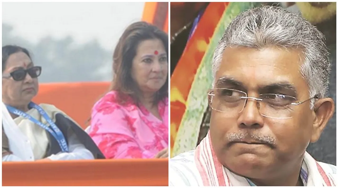 dilip ghosh, moonmoon sen, sandhya roy, দিলীপ ঘোষ, মুনমুন সেন, সন্ধ্যা রায়, লোকসভা নির্বাচন ২০১৯