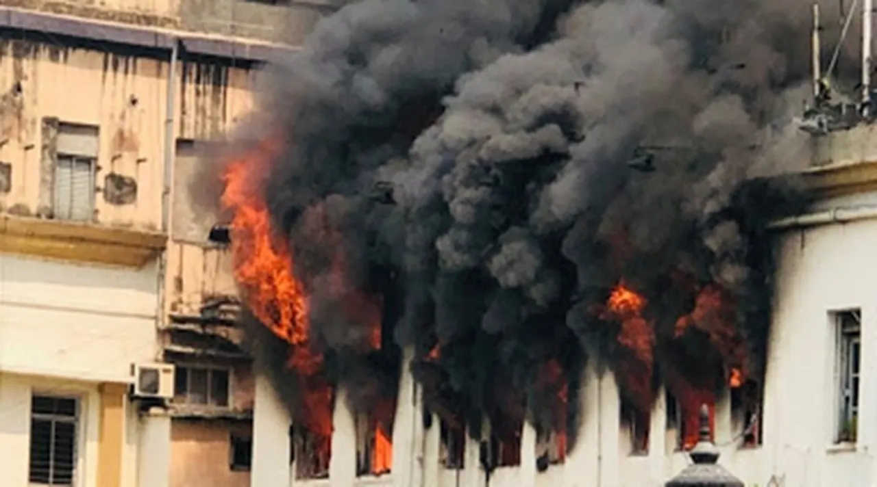 fire, আগুন, exide, এক্সাইড