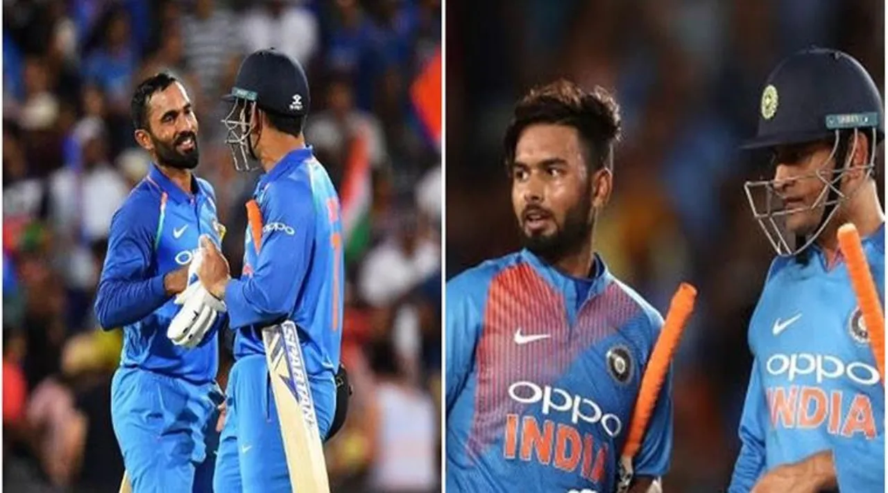 Dinesh has been preferred instead of Pant