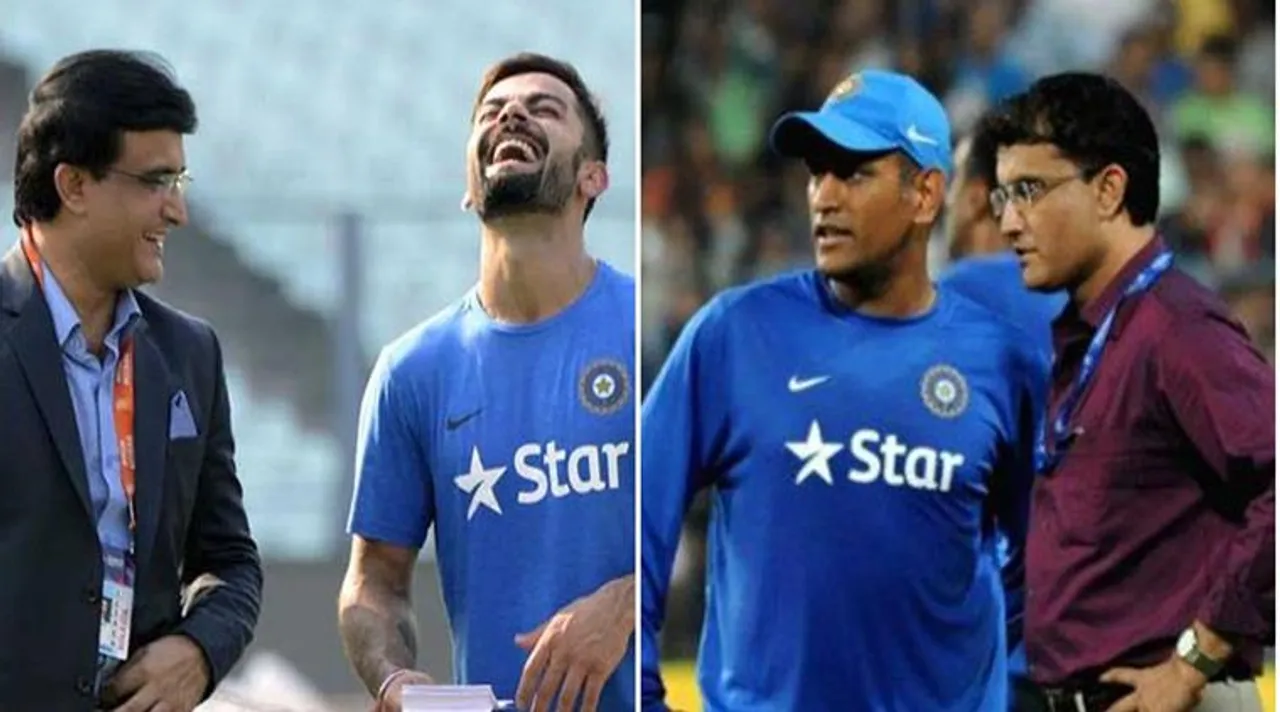 ধোনি-কোহলি নন, সৌরভই সেরা নেতা, বিশ্বকাপের দল নির্বাচনের সময়েই মুখ খুললেন বীরু