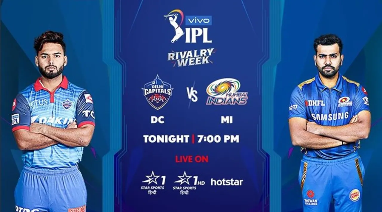 MI vs DC Live Score, MI vs DC Match Live