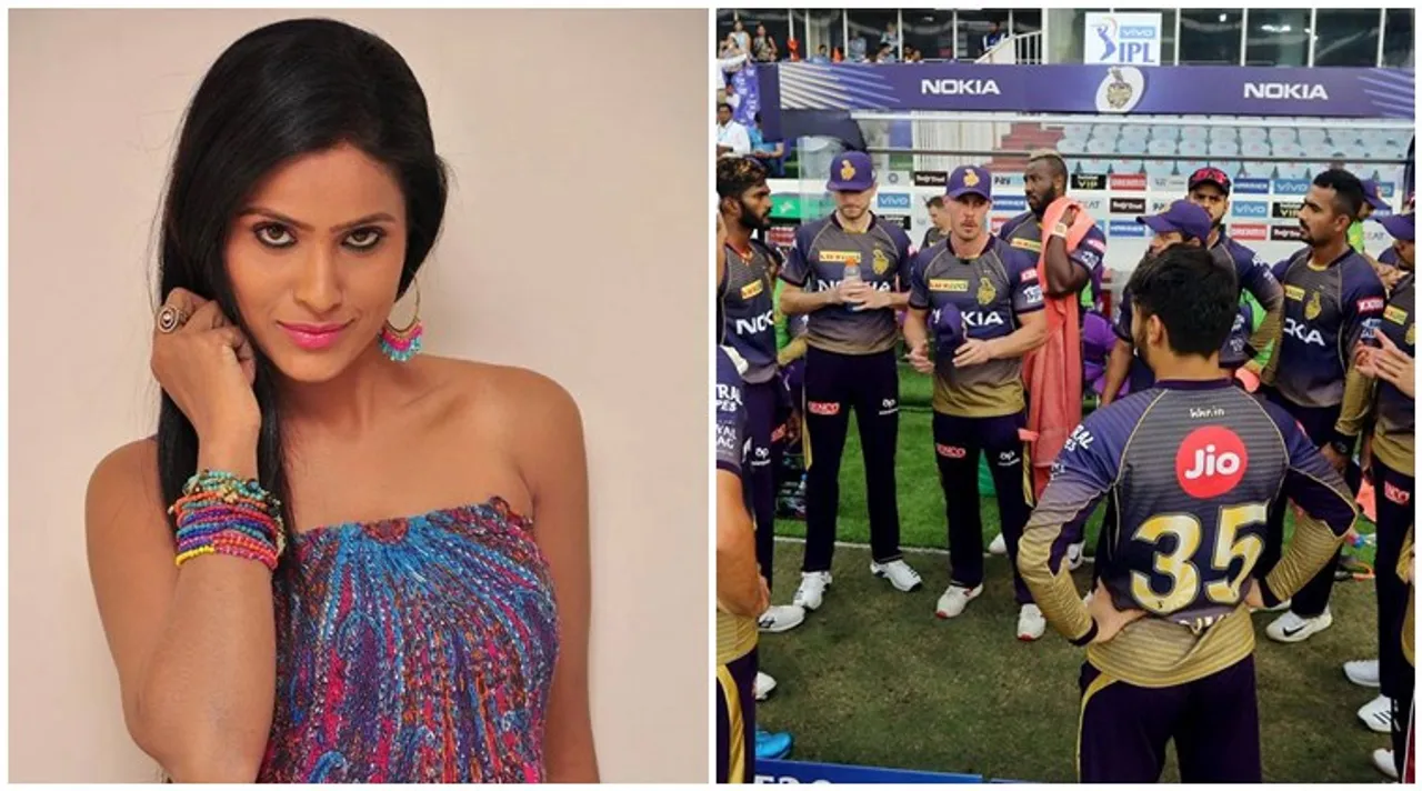 Telugu actress Prashanthi booked for creating nuiances during KKR match at Uppal stadium