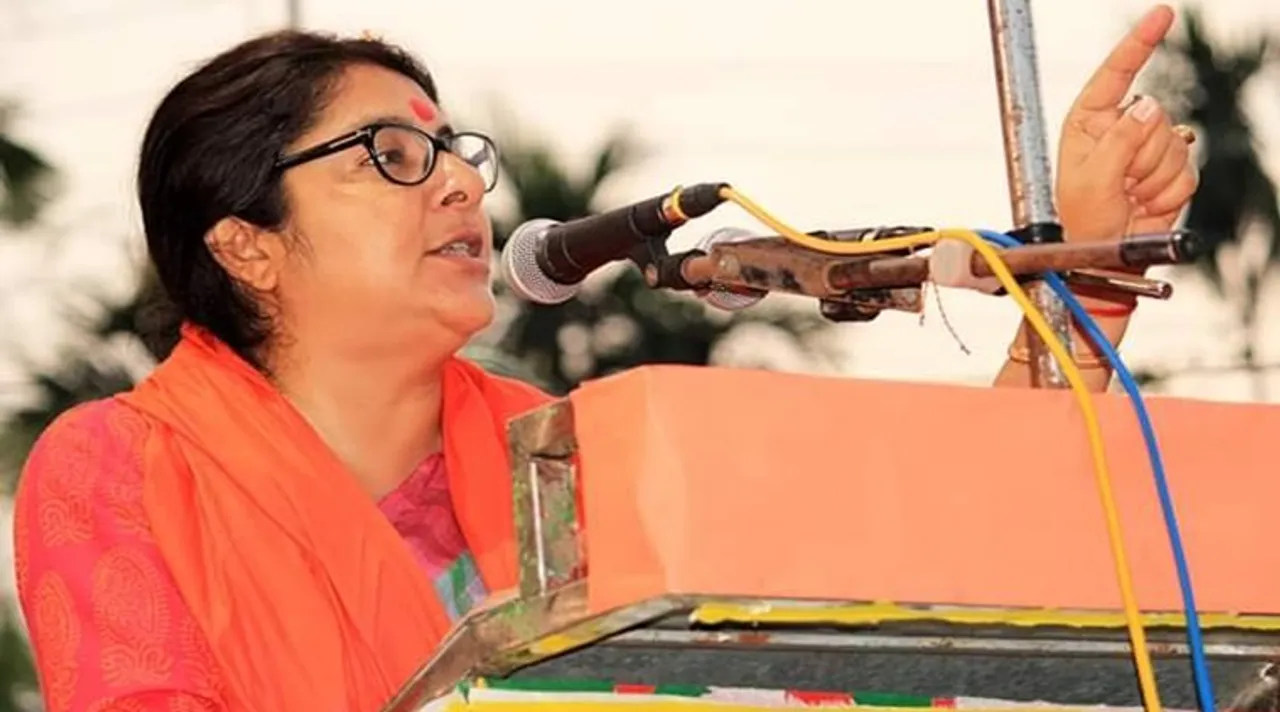 locket chatterjee, loksabha election 2019, লকেট চট্টোপাধ্যায়, লোকসভা নির্বাচন ২০১৯