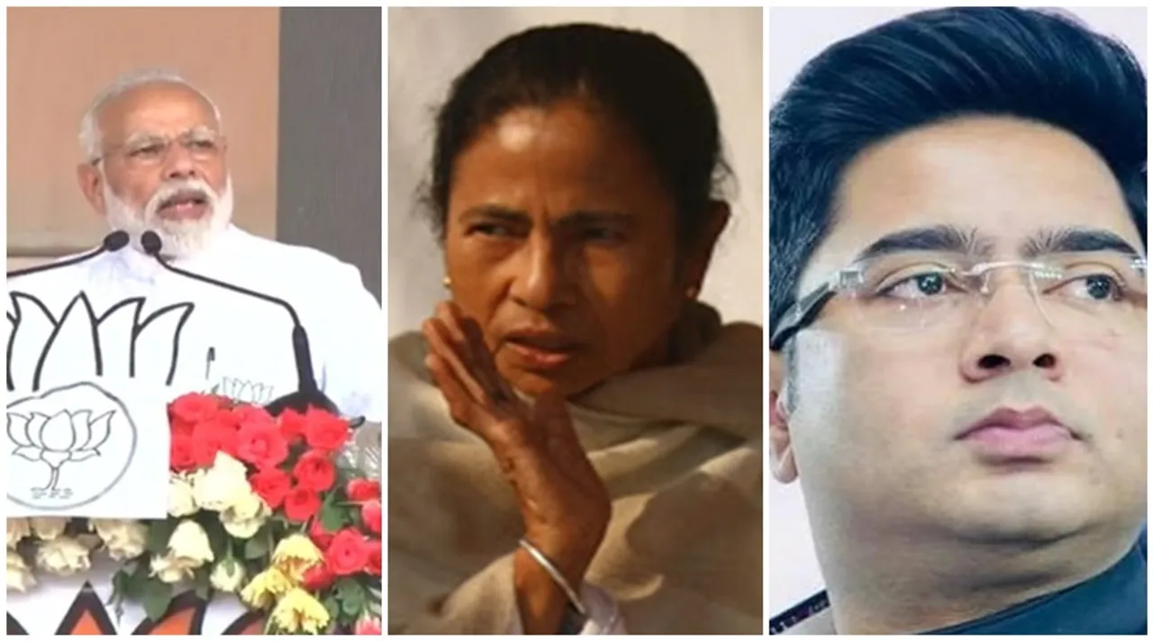modi, mamata, abhishek, মোদী, মমতা অভিষেক