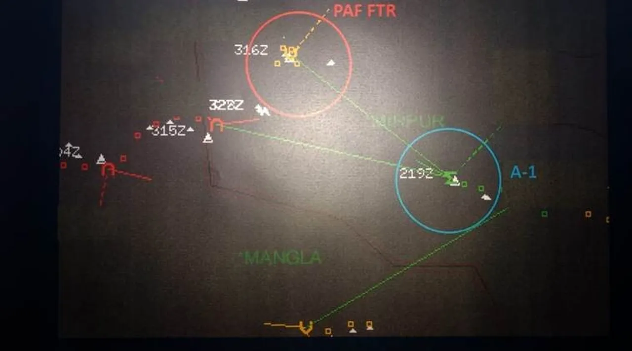 F 16 Radar Image