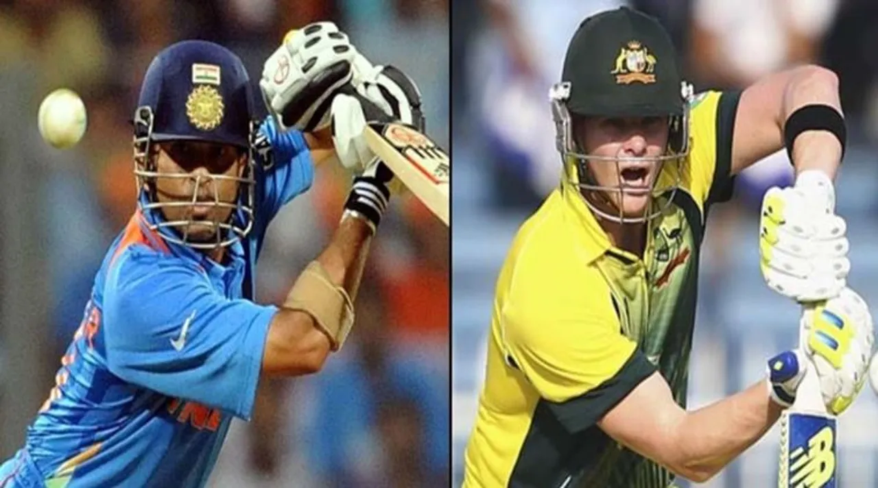Sachin Tendulkar and Steve Smith_lead