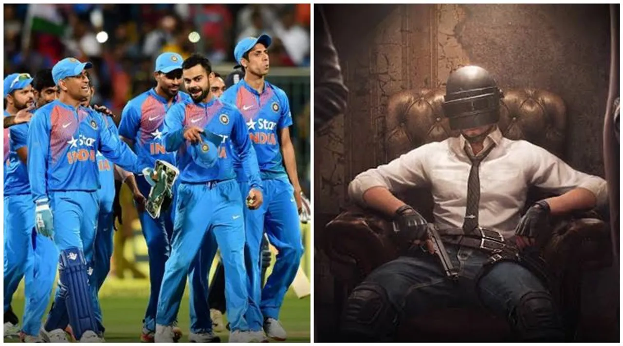 TEAM INDIA AND pubg