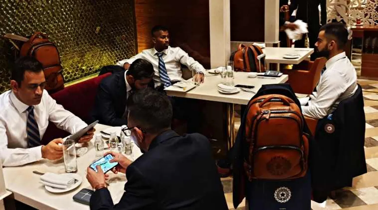Indian cricket team departs for World Cup in