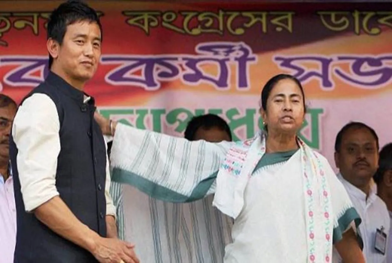 baichung bhutia and mamata banerjee