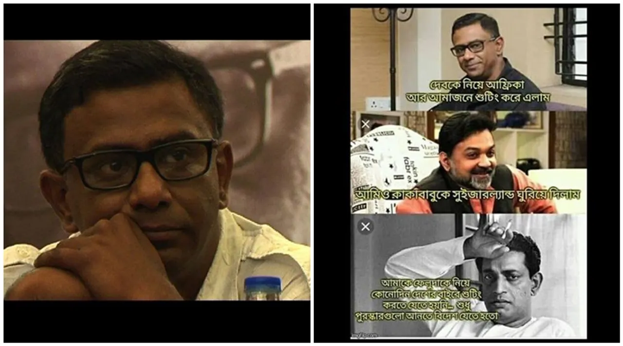 Kamaleswar Mukherjee replies on the viral meme on Satyajit Ray's birthday