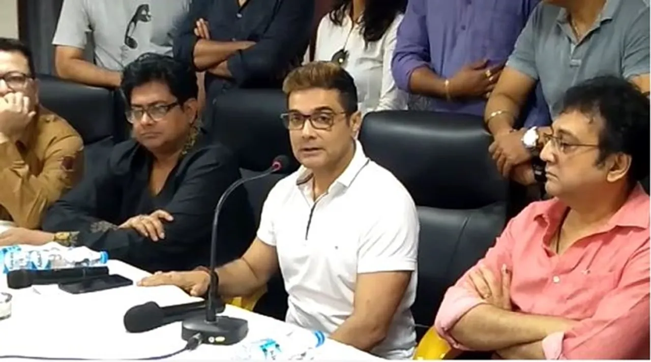 Artists' Forum Press Conference, West Bengal Motion Pictures Artists' Forum