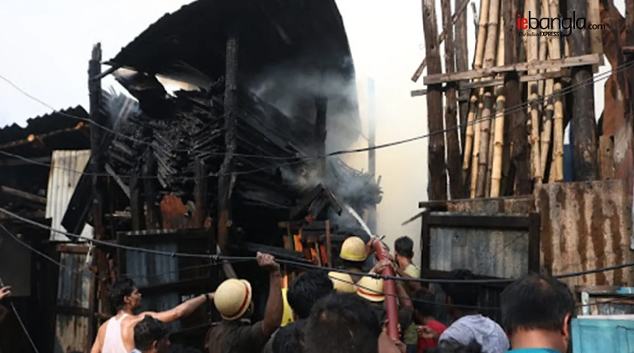 kolkata fire, কলকাতায় আগুন