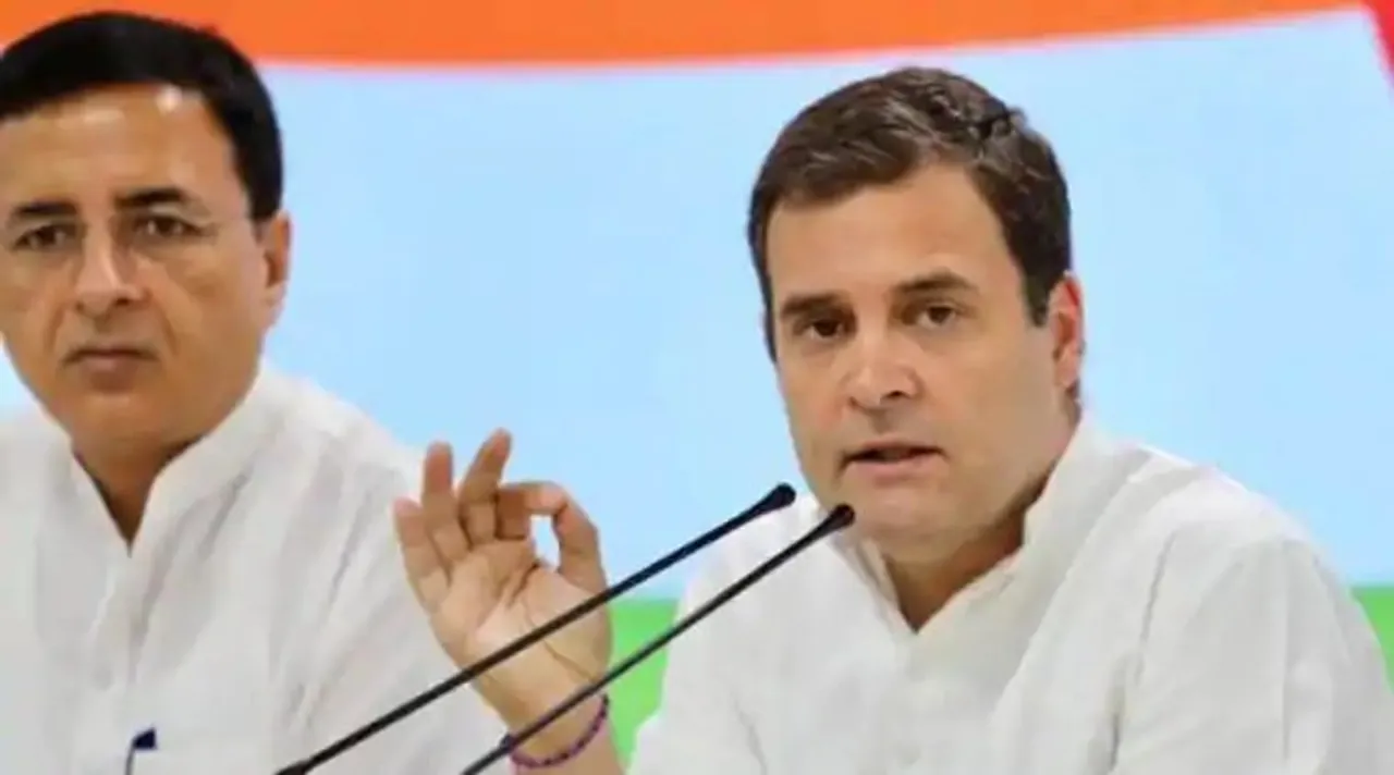 Congress President Rahul Gandhi